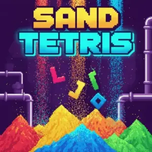 Sand Tetris