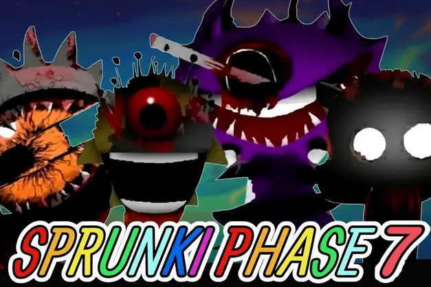 Sprunki Phase 7 Game Afbeelding