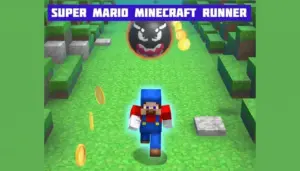 Super Mario Minecraft Runner