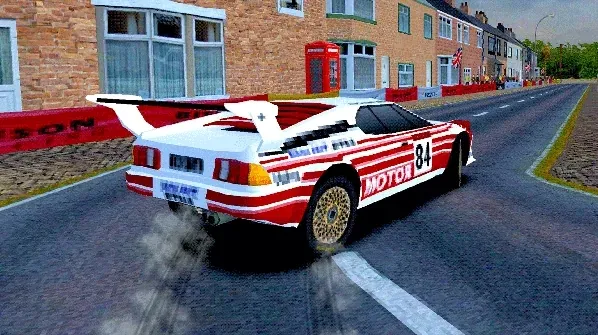 Gameplay Old School Rally