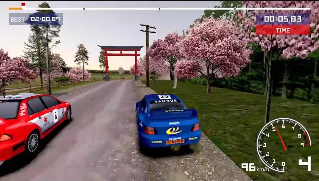 Old School Rally Menu