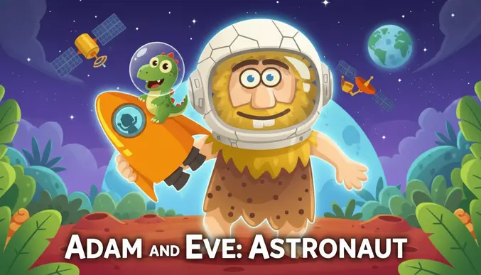 Adam and Eve: Astronaut gameplay screenshot