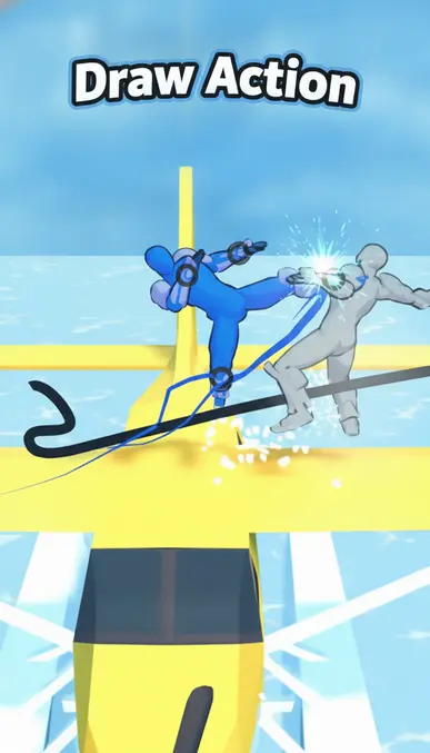 Draw Action gameplay screenshot