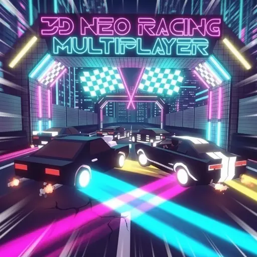 3d Neo Racing Multiplayer gameplay screenshot