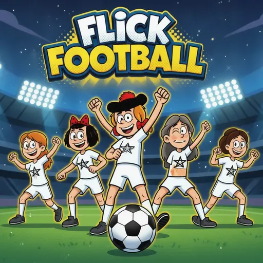 Flick-football gameplay screenshot